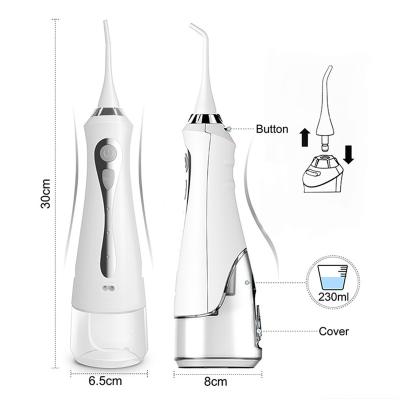 China 2022 outdoor top selling water pik water flosser plus wireless usb rechargeable oral dental irrigator for portable travel water flosser for sale