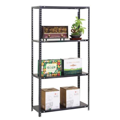 China Freestanding Corrosion Protection Garage Rack 3 4 5 Tier Black Color Bolted Rack For Garage Use With Corrosion Protection for sale