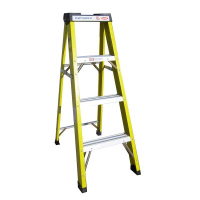 China Insulation ladders 3ft fiberglass lidl stepper ladder for sale for sale