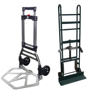 China Durable Appliance Folding Convertible Hand Truck Cart And Cart 4 Wheel Cart for sale