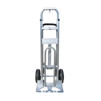 China Aluminum Metal Durable Folding Push Hand Truck Hand Pull Cart For Sale for sale