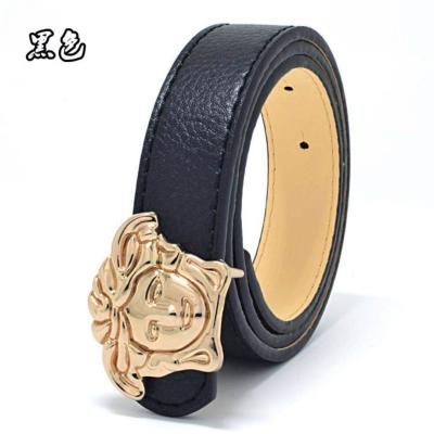 China Fashion.Casual luxury 80 cm children's small belt with letters and fashionable designer belts for 2-8 years old children for sale