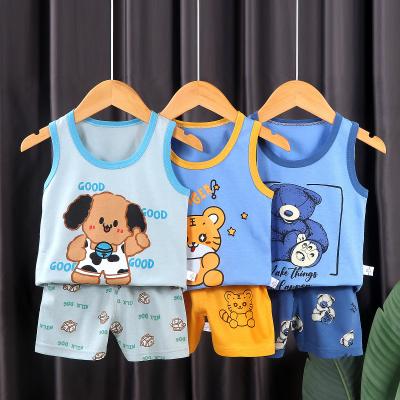 China Amazon cotton rompers unisex cartoon rompers long sleeve baby boy wholesale hot sale sleeveless jumpsuit baby teams clothes for sale