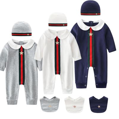 China Amazon One Piece Rompers Spring Sale Baby Boy Long Sleeve Jumpsuit Babies Boy Girls Rompers Hot Wholesale Cotton Teams Clothes for sale