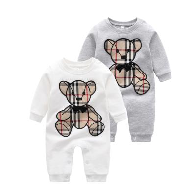 China Amazon One Piece Rompers Spring Sale Baby Boy Long Sleeve Jumpsuit Babies Boy Girls Rompers Hot Wholesale Cotton Teams Clothes for sale