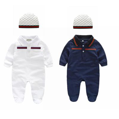 China Amazon One Piece Rompers Spring Sale Baby Boy Long Sleeve Jumpsuit Babies Boy Girls Rompers Hot Wholesale Cotton Teams Clothes for sale