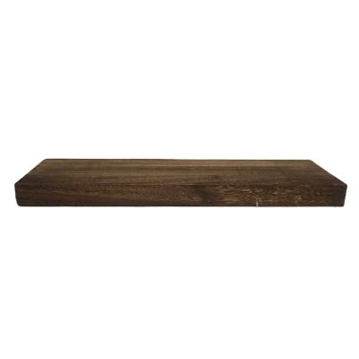 China High Quality Storage Custom Brown Wood Wall Mounted Wall Hanging Floating Shelf For Home for sale