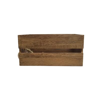 China Eco-friendly wholesale cheap wooden srorage box fruit crates for sale for sale