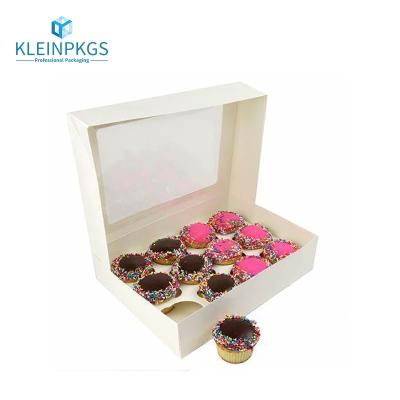 China Recyclable Dustproof Toys Plastic Cake Box Packages Bulk Gift Colorful Round Cake Boxes Bundt Cake Box for sale