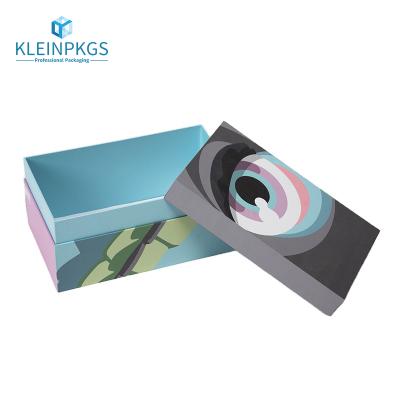 China 2021 Offset Printing Recyclable Good Quality Gift Paper Packaging Box Handmade Hard Paper Gift Box With Lid for sale