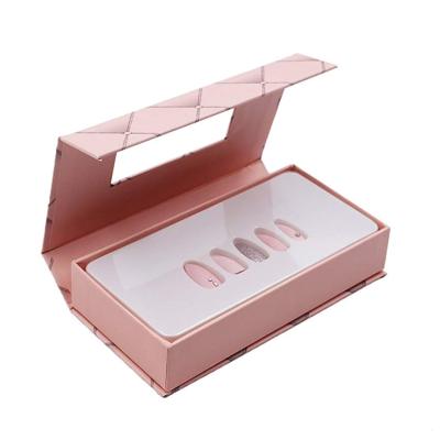 China Recyclable Press On Nail Packaging Box for sale