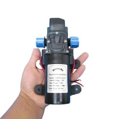 China Factory Grimmsky Automotive Industry DC Type 30W Mini Diaphragm Pump Self-priming Pressure Switch Directly Sell 3L/Min 12V for sale