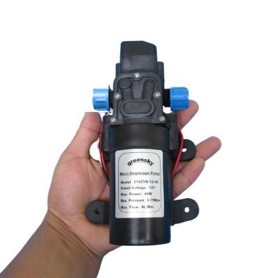 China Factory Directly Sale 4L/Min 12V DC 45W Agriculture Self-Priming Diaphragm Pump Grimmsky Automotive Industry for sale