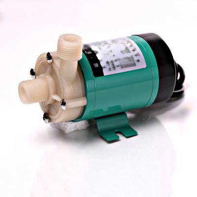 China Industry Grimmsky MP-10R High Quality 110V/220V 5L/Min Plastic Chemical Acid Resistance Mini Magnetic Drive Organic Fuel Pump for sale