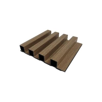 China Modern LYXK Tea Brown For environmental protection Decorative Great Wall Board Indoor Wpc Wall Panel for sale