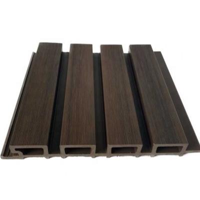 China Modern LYXK Teak 219x26MM  Co-extrusion Great Wlaa Panel Decking Wood Composite Decking Capped Wood Plastic Composite Products for sale