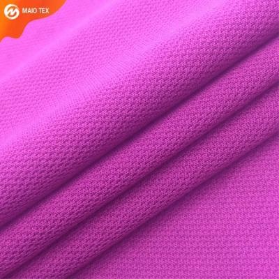 China 100% Polyester Interlock Sport Bird's Eye Mesh Dri Fit Fabric Anti-Static for sale