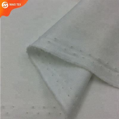 China Antistatic PE Circular Knitting Polyester Knitted Interlock Wicking Fabric For Interlining for sale