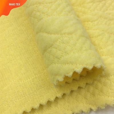 China Anti Pill Yarn Dyed Cotton Seersucker Knitted Jacquard Ball Fabric For Fancy Garment &bows for sale