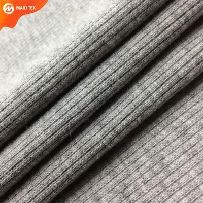 China Sports Garment 2x2 Antistatic 100% Cotton Rib Knit Fabric For Arm Warmers for sale