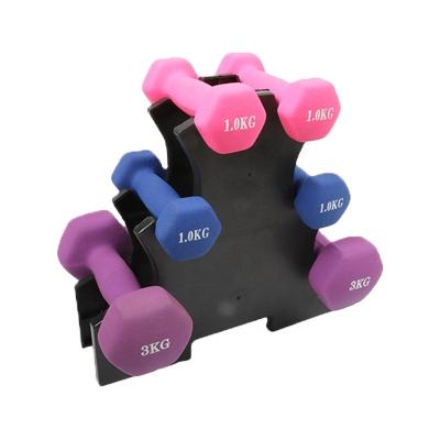 China Best Durable Hot Selling Women Exercise Personal Use Training Dumbbells With Rack for sale