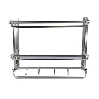 China Fashion Low Price Shelf Bathroom Hang Towel Rack Stainless Steel High Quality Towel Rack for sale