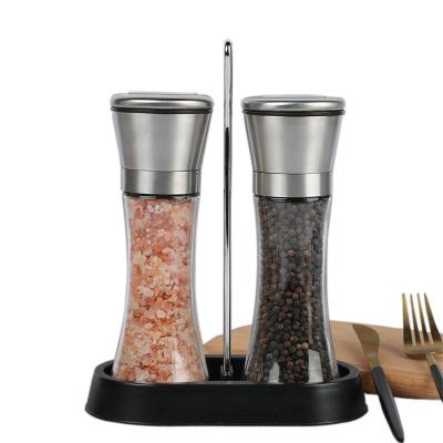 China Viable Hot Sale Spice Grinder White Pepper Grinding Bottle Hand Grinder Seasoning Bottle for sale