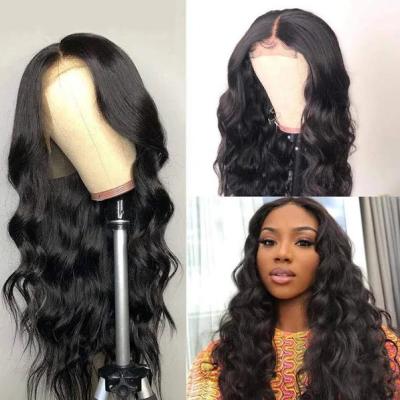 China Cheap Virgin Brazilian Front Closure Body Wave Full Body Wave Cuticle Aligned Lace Closure Hair Wig Wholesale for sale