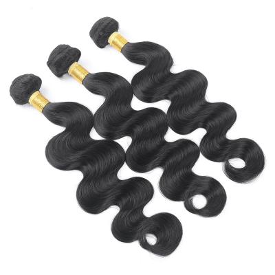 China Body Wave Body Wave Hair Bundles Natural Color Hair Weave Bundles 8-28Inch Non-Remy Hair 3/4 Pcs for sale