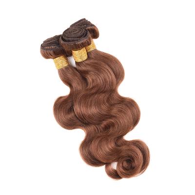 China Body Wave Body Wave Bundles Peruvian Hair Bundles Hair Extension 100% Natural Virgin Hair Weave Color 3/4 Piece for sale