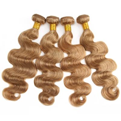 China Body Wave Body Wave Bundles 27 Bundles Honey Blonde Brown Brazilian Body Wave Ombre Hair Bundles Highlight Non-Remy Bundles for sale