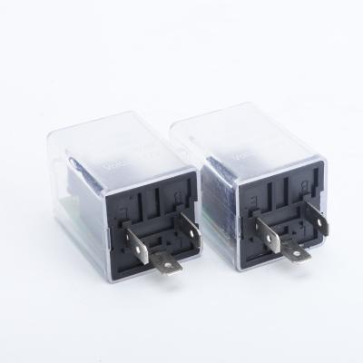 China 3 pin 10A 12V 24V 180WSG152B transparent anti-short circuit intelligent flasher DC electronic relay for sale