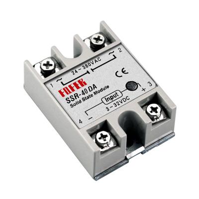 China Solid State Relay 10DA-100DA Single Phase Sealed AC And DC Control Sale Heater for sale