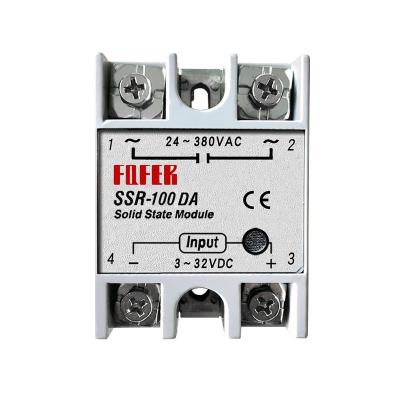 China Sealed Voltage 24-480VDC Solid State Relay DC Control Switching AC 10DA-100DA for sale