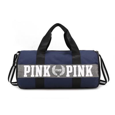 China exercise & Outdoor Gym Fitness Gym Travel Bag Pink Sport Bag Custom Logo for sale