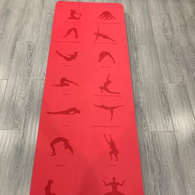 China Cheap Premium Anti Slip Yoga Fitness Yoga Mat 183cmX61cm for sale