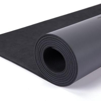 China 2021 PU+Natural Yoga Fitness Dance Sports Yoga Soft Rubber Mat 5MM for sale