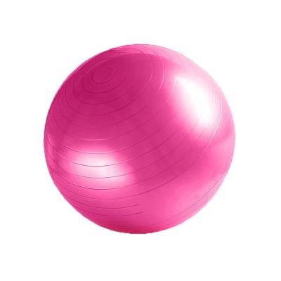 China Antiburst 45cm 55cm 65cm Yoga Inflatable Exercise Ball Anti Burst Fitness Pilates Durable And Burst for sale