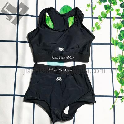 China 2023 Famous Brand Designer New Arrival Summer Women Drawstring Breathable Swimwear Triangle Bikini Two Piece Set Luxury Swimwear for sale