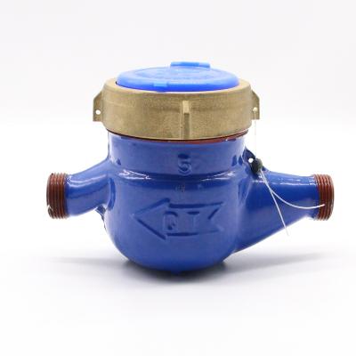 China Long life 15MM class B water meter multy jet mechanism South Africa domestic water meters for sale