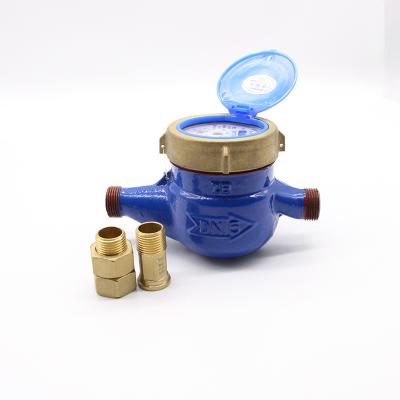 China Factory supply iso4064 class b water meter multi jet liquid sealed water meter long life for sale