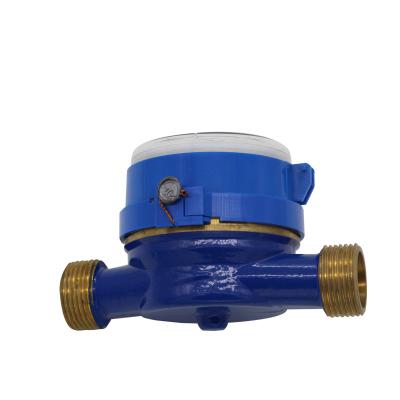 China Durable Class B Domestic Single Wheel Jet Guide Vane Cold Water Dry Meter For Sale for sale