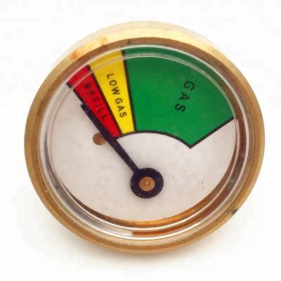 China SKA-113 35mm Diaphragm Pressure Gauge LPG Gas Pressure Gas Cylinder Brass Gauge Liquefied Gauge 35mm for sale