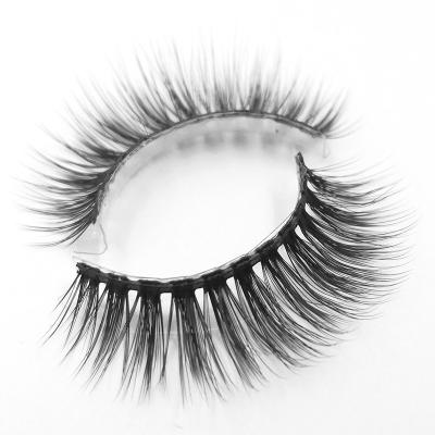 China Wholesale Price 3D Natural Soft Eyelash Hand Made Synthetic Hair For Natural False Eyelashes Synthetic Eyelashes for sale