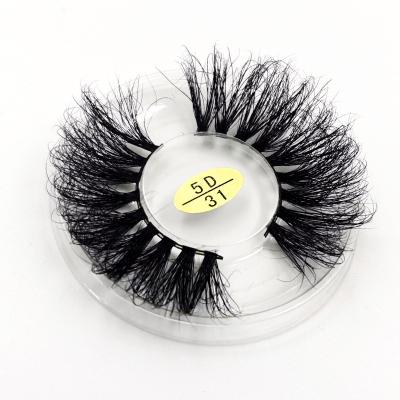 China False Eyelashes 25mm Natural Soft 5d Mink Eyelash Fluffy Eyelashes Top Sell False Eyelashes for sale