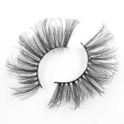 China Dramatic False Mink Eyelashes Factory Price Natural Soft Chinese Wholesale 5D 25mm False Eyelash Synthetic Fiber for sale