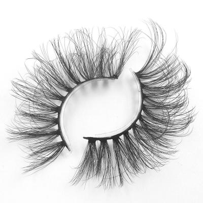 China Factory Wholesale Natural Soft Eyelash Bulk Bulk 6D 25mm False Superb False Mink Strips Eyelashes for sale