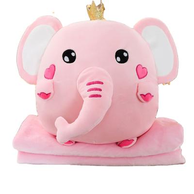 China Cute Stuffed Doll Product Dinosaur Hand Warmer Stuffed Animal Unicorn Plush Toy Elephant Plush Pillow for sale