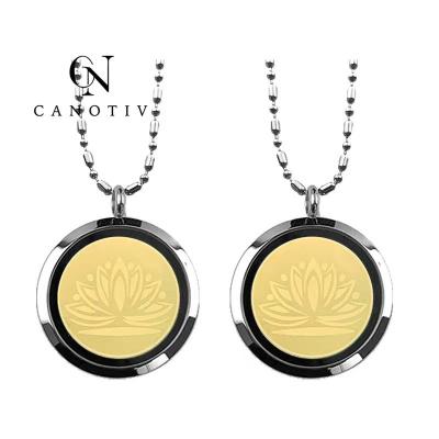 China Fashion Health Care Jewelry 100%Genuine Quantum Science Scalar Energy Energy Gold Japanese Pendant Necklace for sale