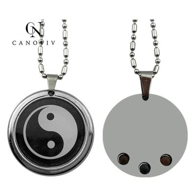 China Fashion CANOTIV Charms Jewelry Japanese Bio Power Quantum Solar Powered Pendant Necklace For Sale for sale